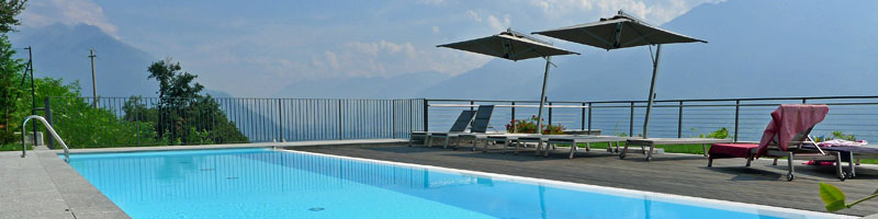 Comer See - Ferienwohnungen mit Pool