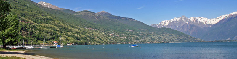 Comer See - Domaso Strand