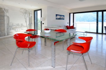 Ferienwohnung Comer See - Wohn-/Esszimmer