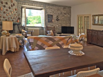 Ferienwohnung Comer See - Wohnzimmer