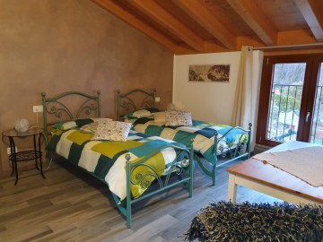 Ferienwohnung Comer See - Schlafzimmer App.Magnolia